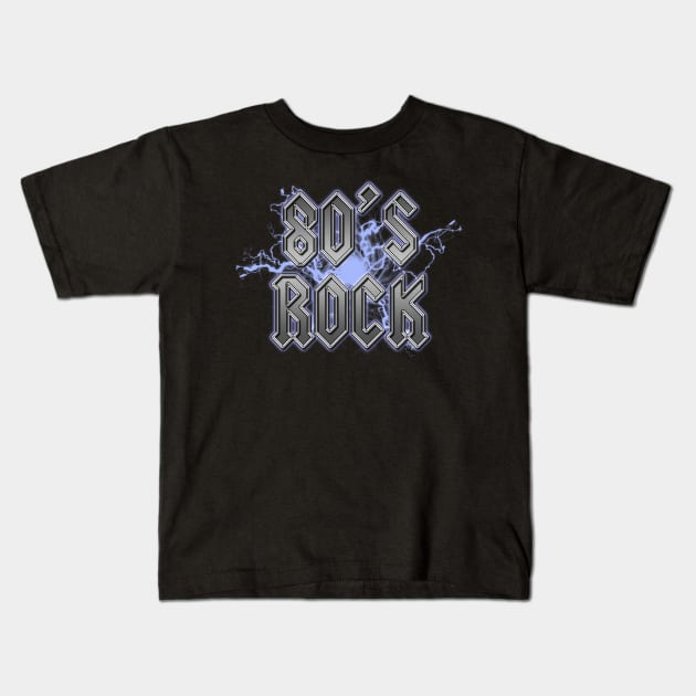 80's Rock Kids T-Shirt by Eggy's Blackberry Way